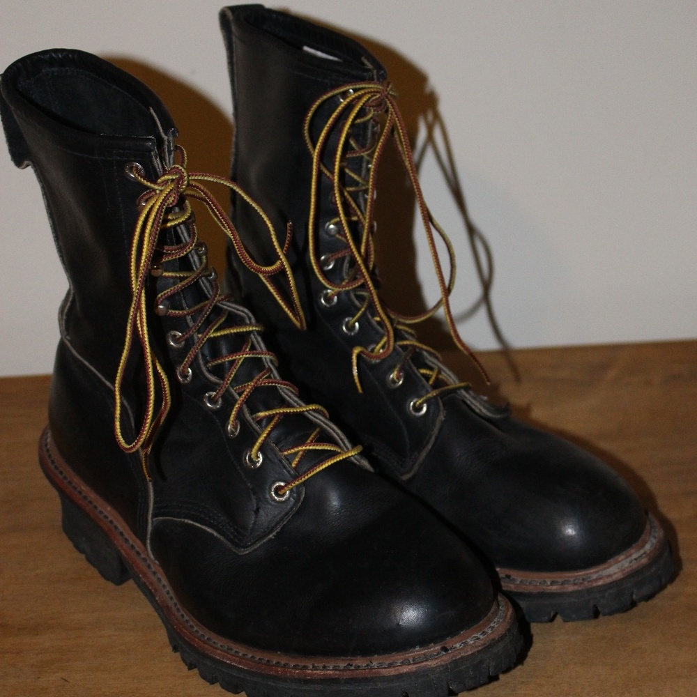 Red Wing 699 Leather 11.5 Logger Firefighter Boots